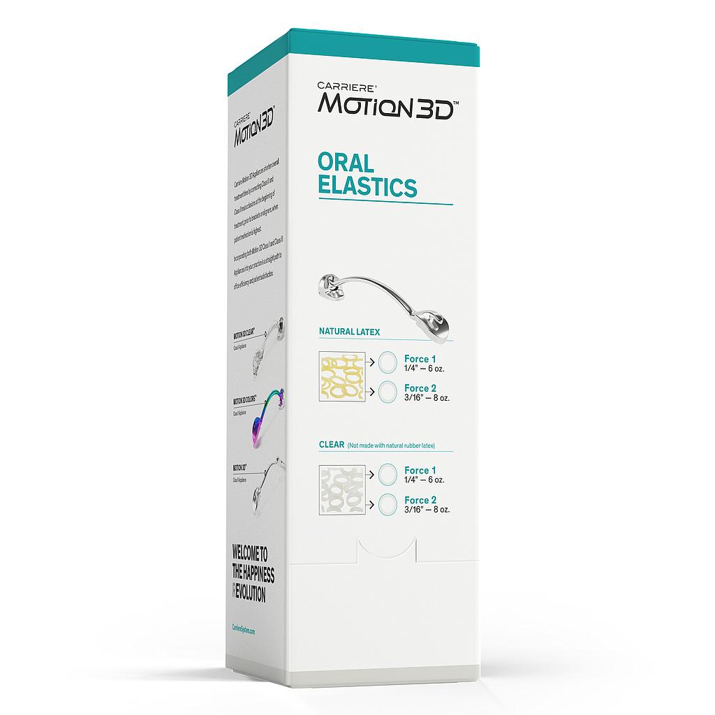 Carriere Motion Force 2 Oral Elastics 3/16" 8 oz Carriere Motion Force 2 Oral Elastics 3/16" 8 oz