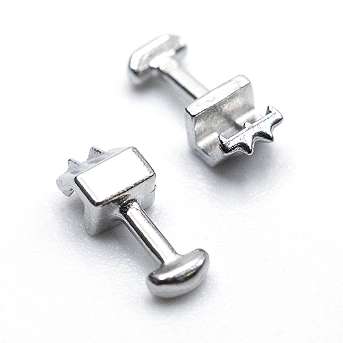 Shark Tooth Crimpable Ball Hook 100/PK Shark Tooth Crimpable Ball Hook 100/PK