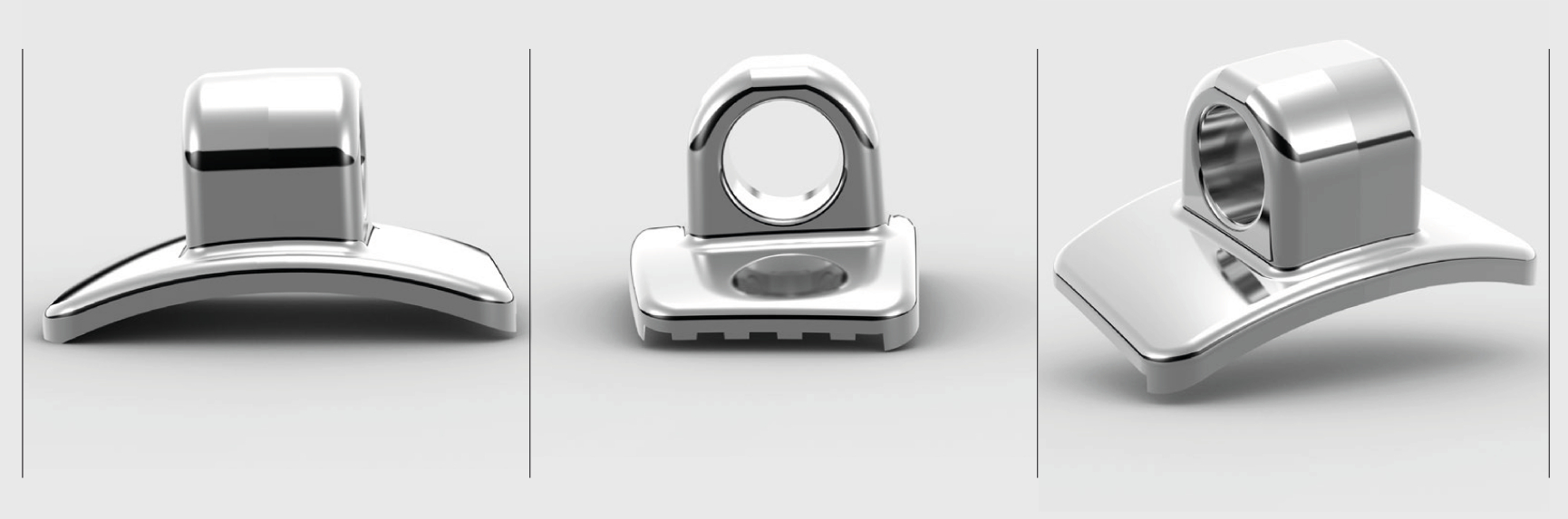 Phase 1 Eyelets gekrümmte Basis 10/PK