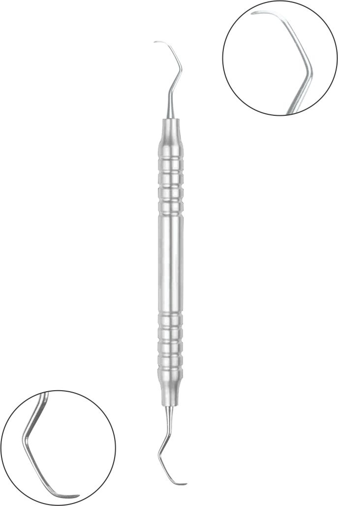 Gracey Kürette After Five 3-4 Hohlgriff 10 mm