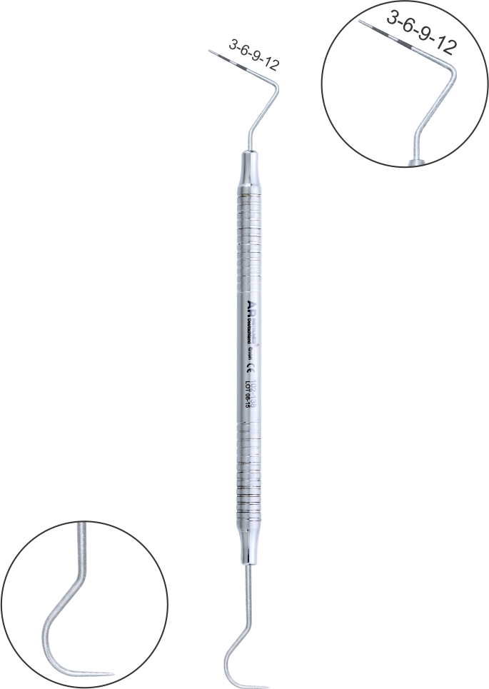 Paradontometer CP12 Fig. 23 Griff 6 mm