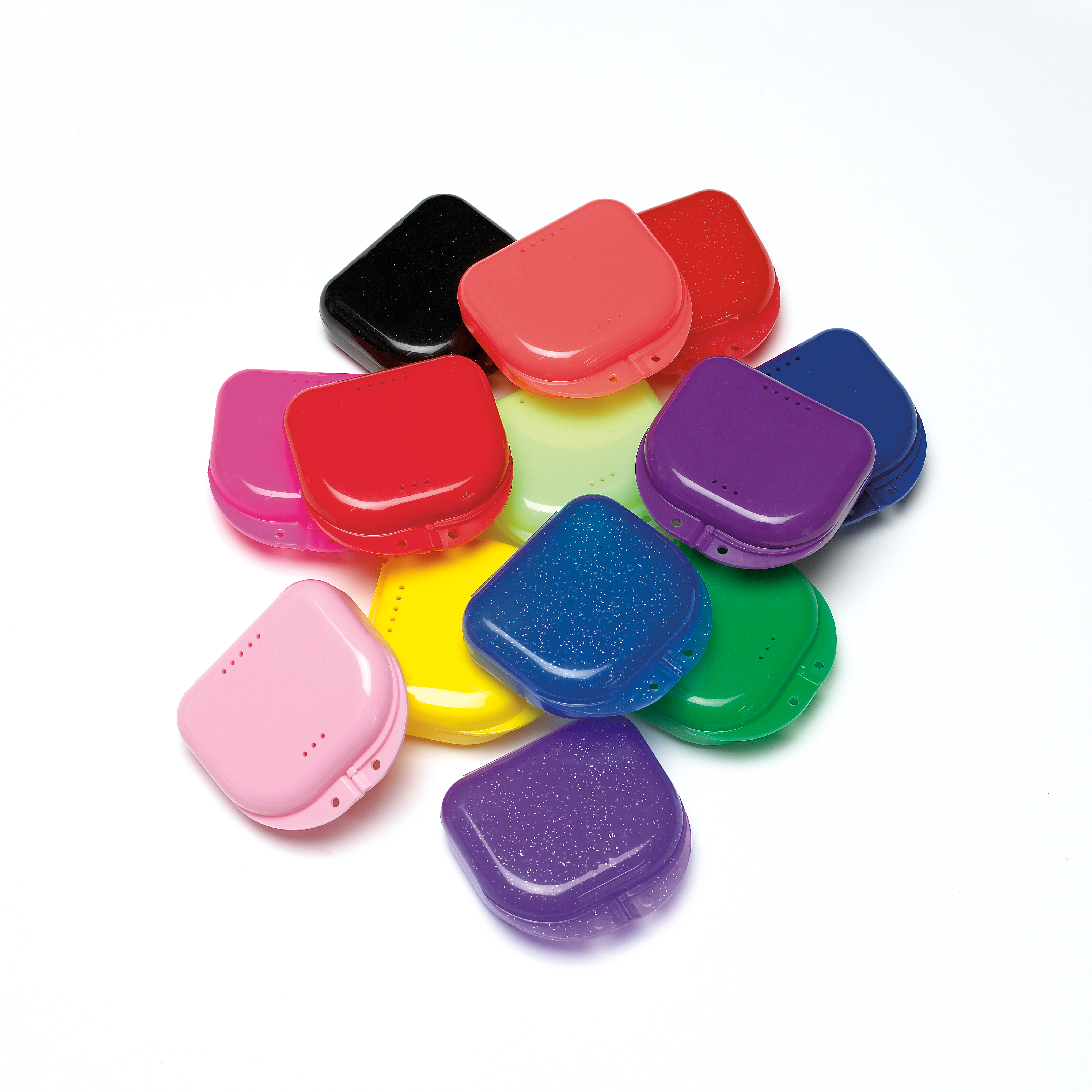 Retainer Box Super Tuff assorted colors 12/PK