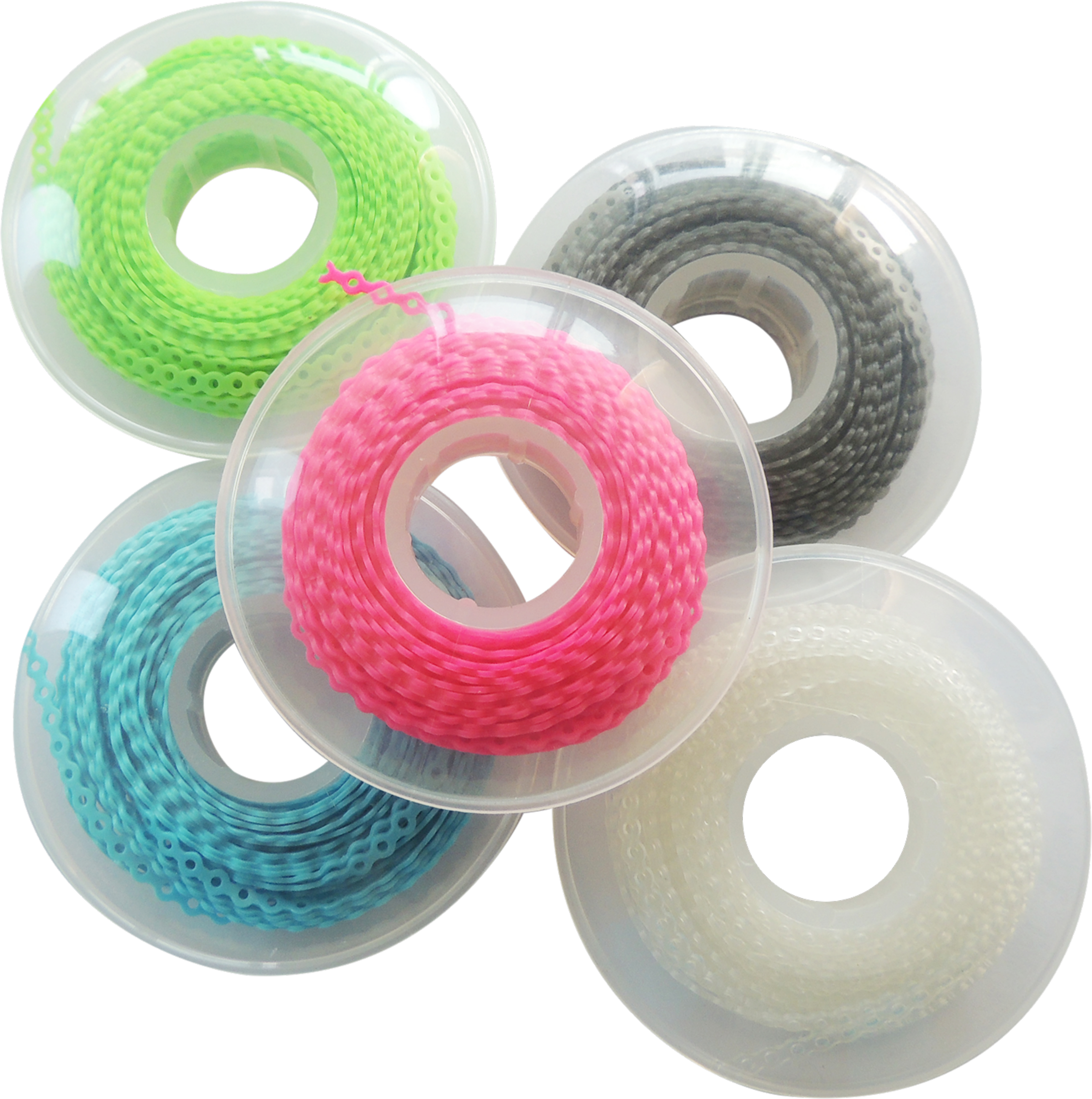 Elastische Kette kontinuierlicher Steg 2.8 mm grau 4,5 m Elastische Kette kontinuierlicher Steg 2.8 mm grau 4,5 m