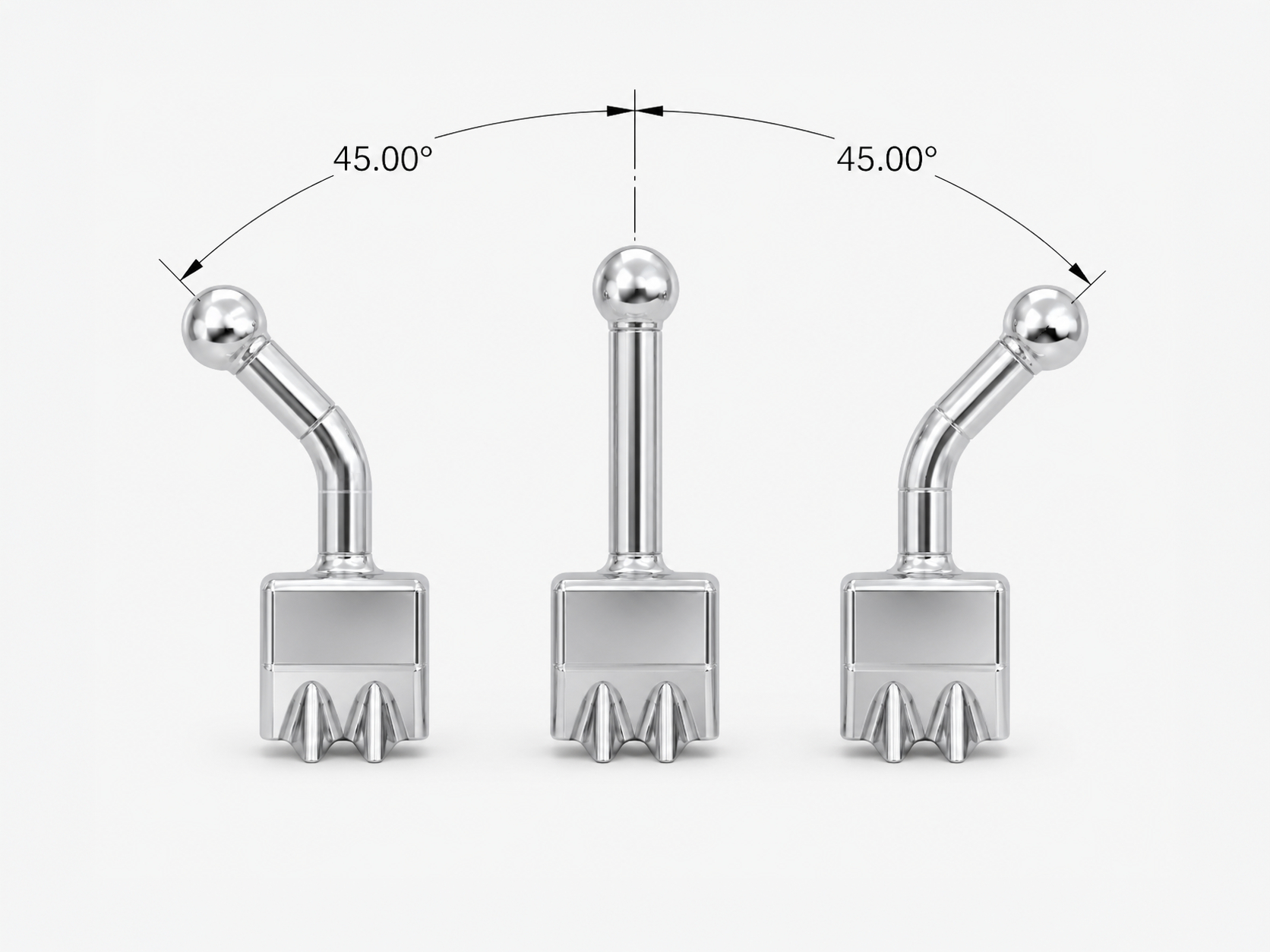 Premium Crimpable Ball Hooks für eckige oder quadratische Drähte ( .018 x .018 bis .021 x .025) - 20/PK