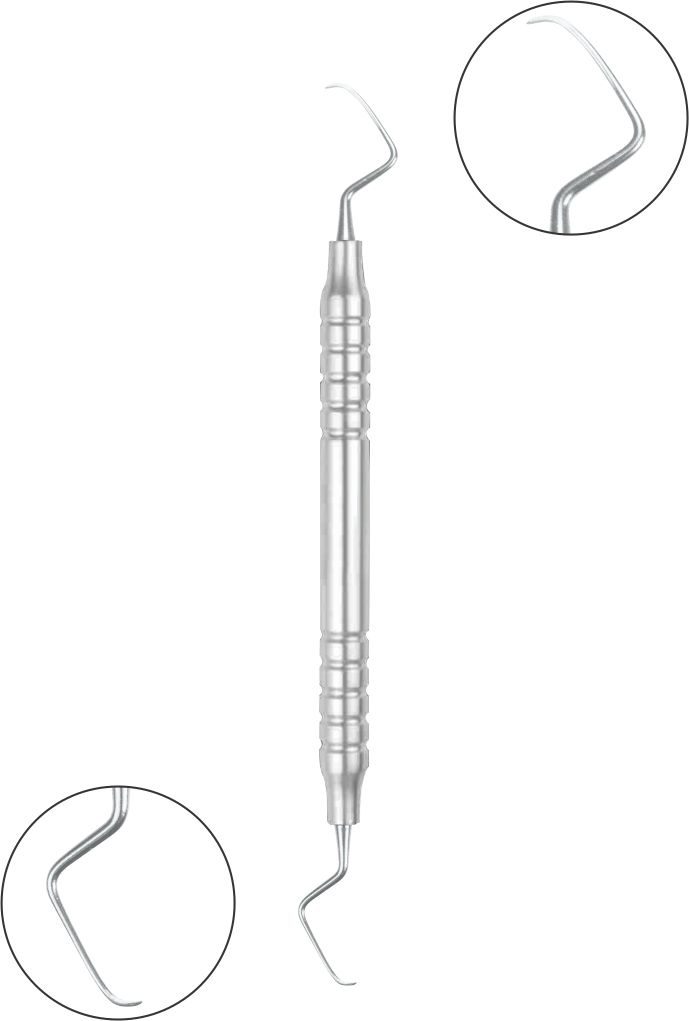 Gracey Kürette Mini 9-10 Hohlgriff 10 mm