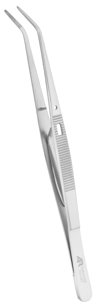 Pinzette gezahnt self-locking 15 cm