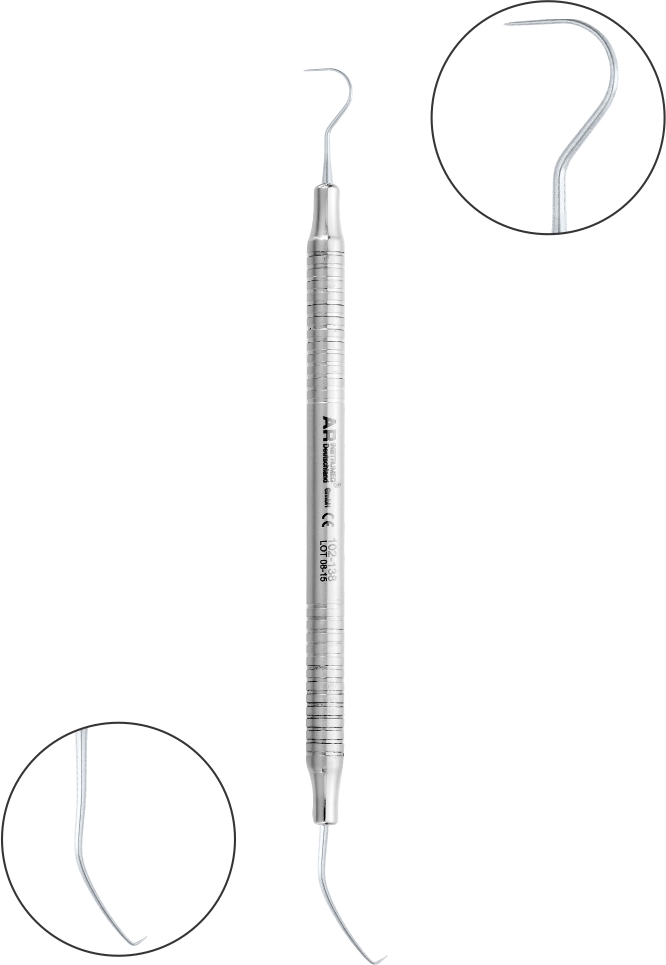 Explorer 23/17 doppelendig mit starker Spitze Griff 6 mm