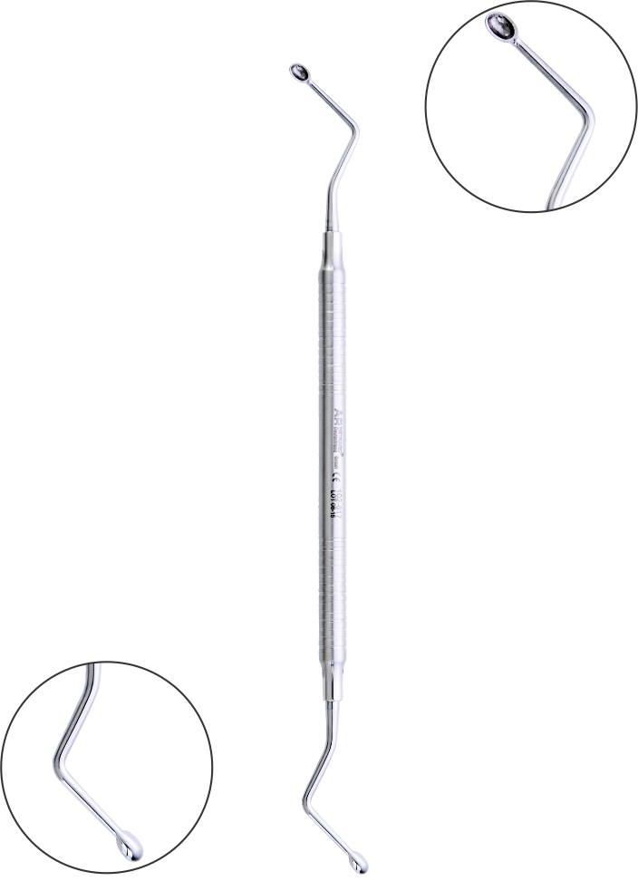 Hemingway Kürette 3.5 mm Griff 6 mm