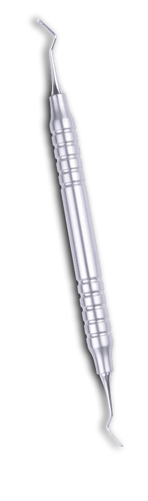 Exkavator 1.6 mm / 1.8 mm Rundlöffel hohl Griff 6 mm