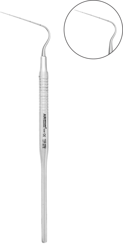 Plugger 0.4 mm Griff 6 mm