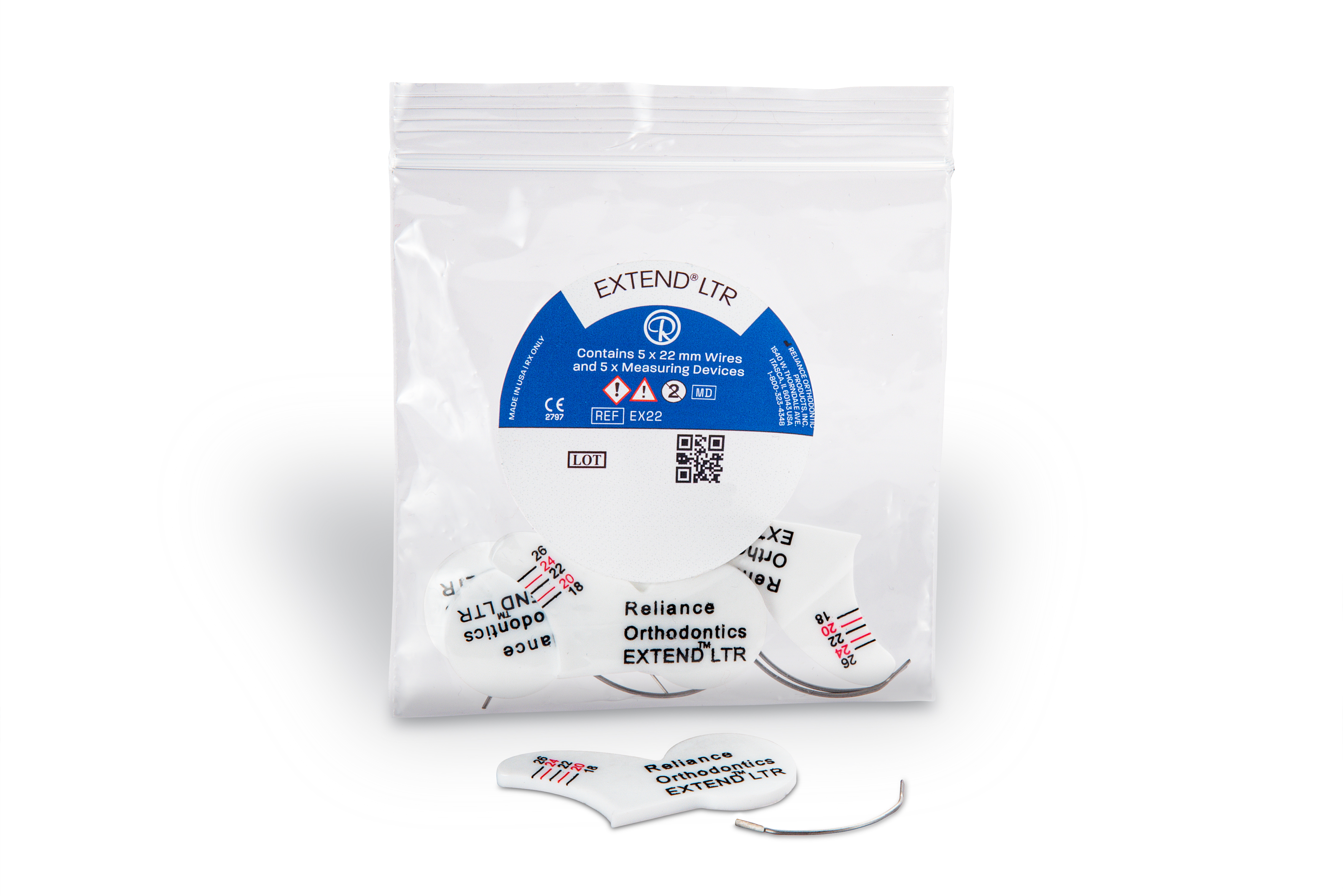 LTR Long Term Retainer TMA 22 mm 5/PK