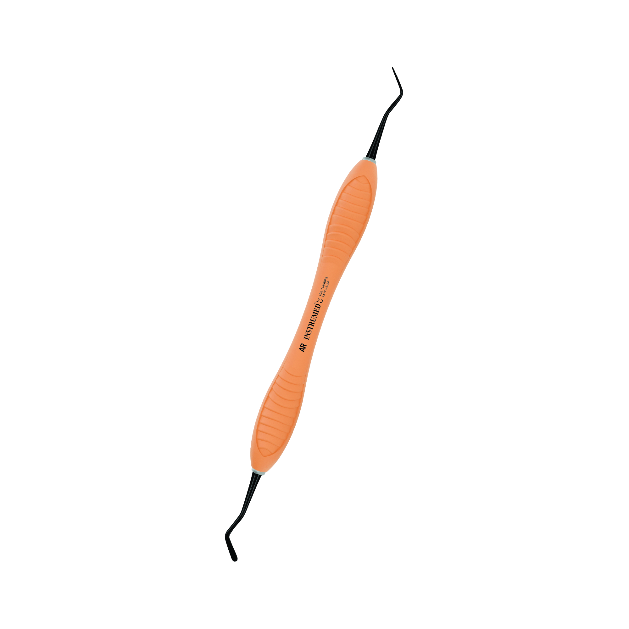 Mini Spatel AR Premium Titanbeschichtung 2.0 mm Griff 12 mm hellorange