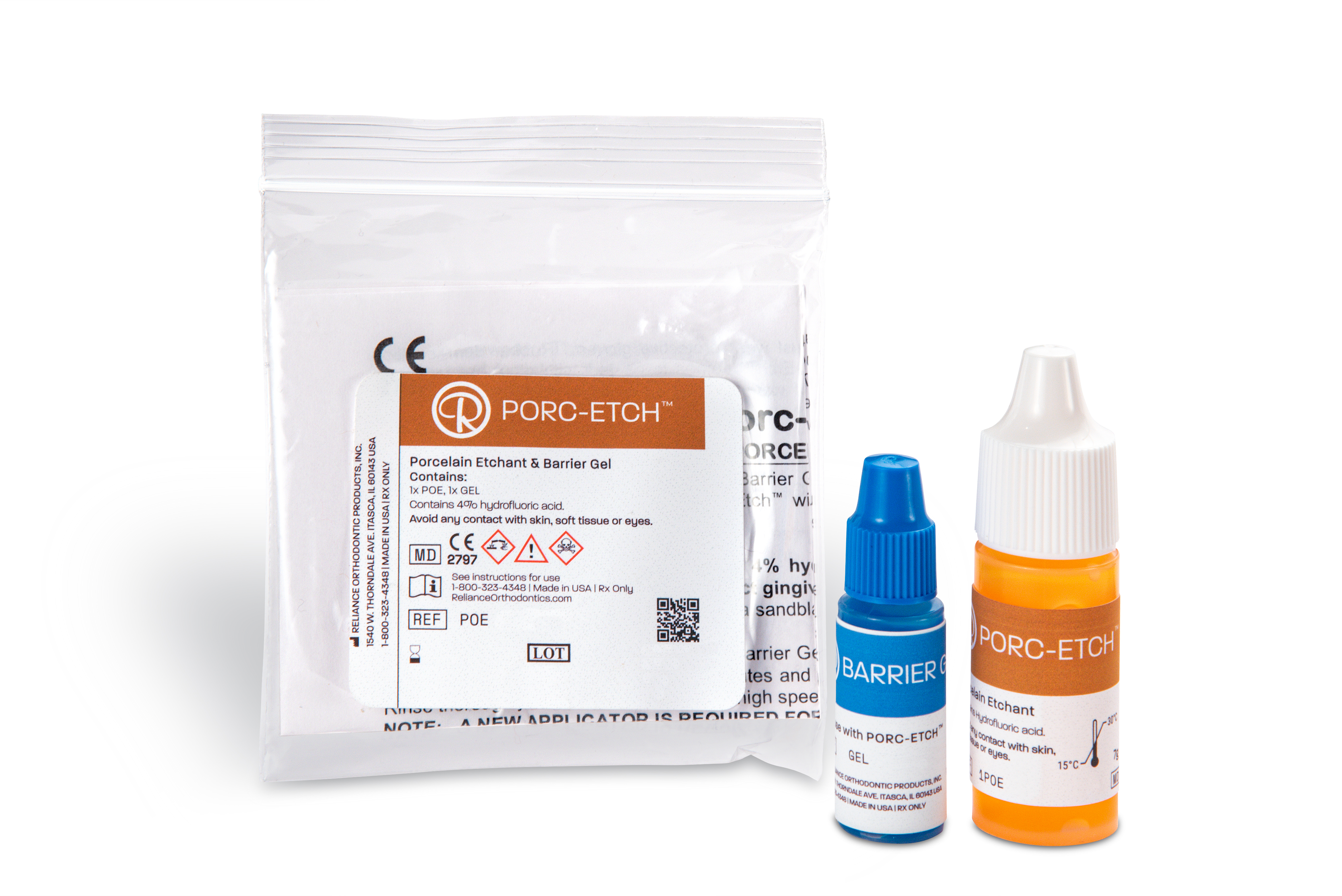 Reliance® Porc-Etch™ mit Barrier Gel 7 g/3 ml