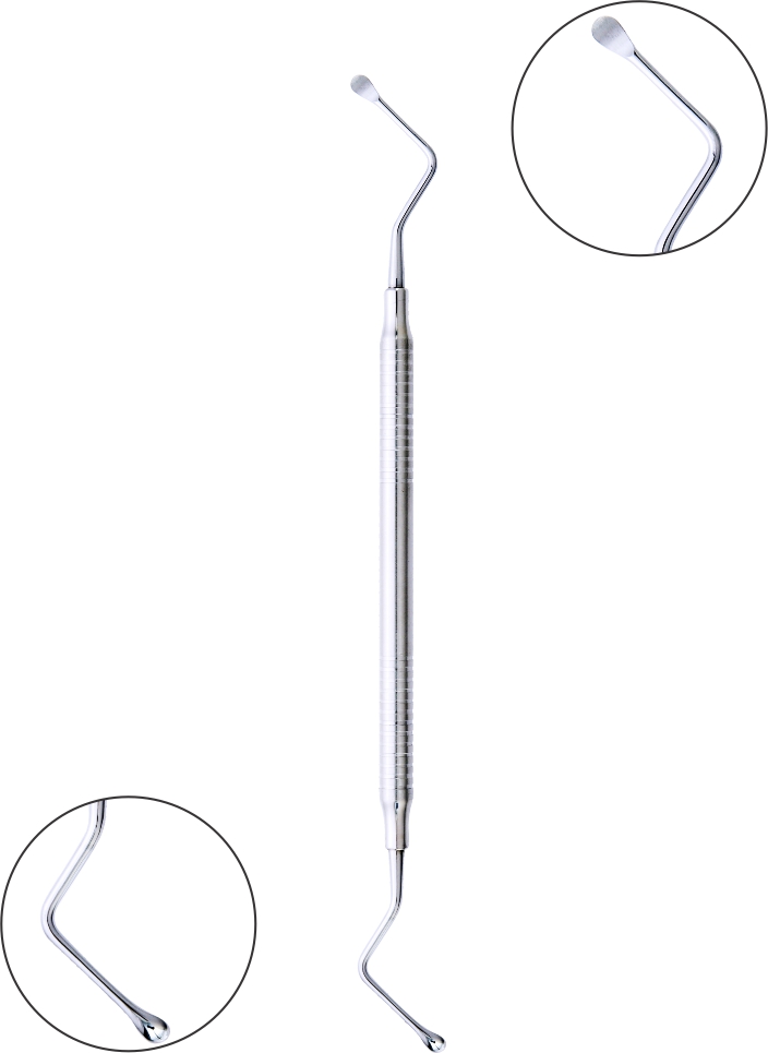 Lucas Kürette 3.5 mm Griff 6 mm