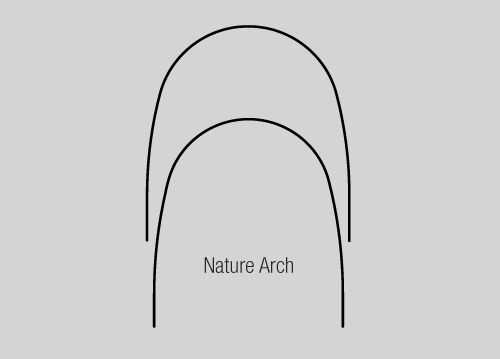 NiTi Super Elastic Archwire Natural Form 10/PK NiTi Super Elastic Archwire Natural Form 10/PK