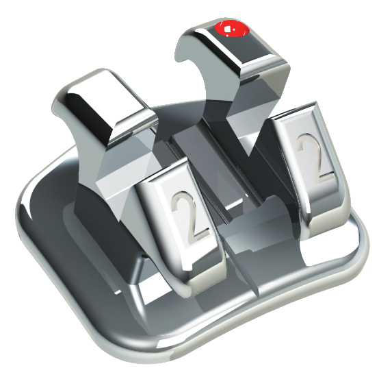 Mini Arch Mini Arch Standard Brackets .018 Roth 10/PK | Oberkiefer | Central ...
