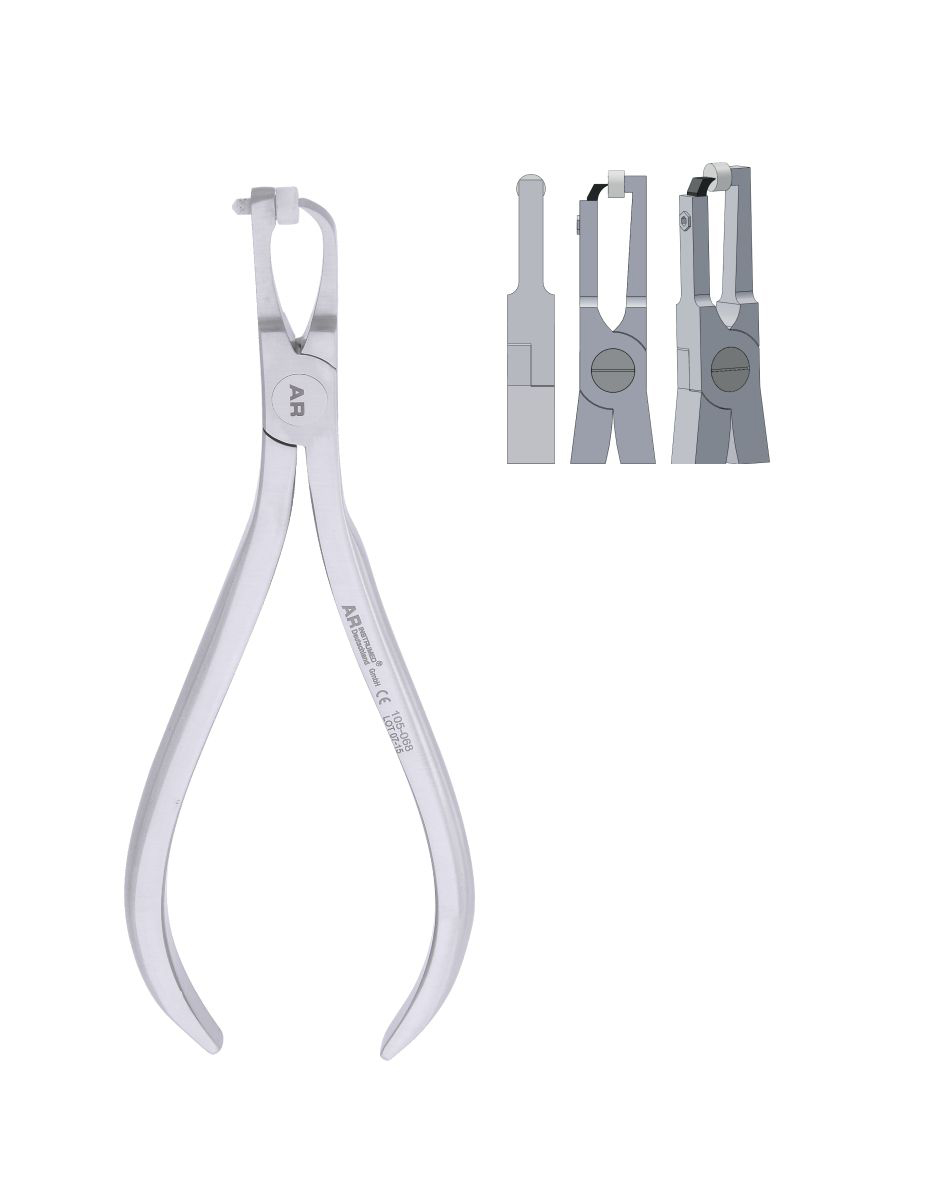 TC Direct Bond Bracket Remover breit Spitze + Pad austauschbar