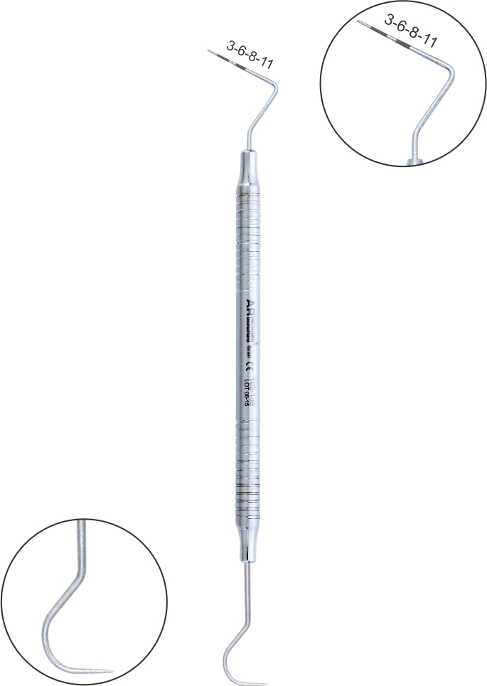 Paradontometer CP11/23 Griff 6 mm
