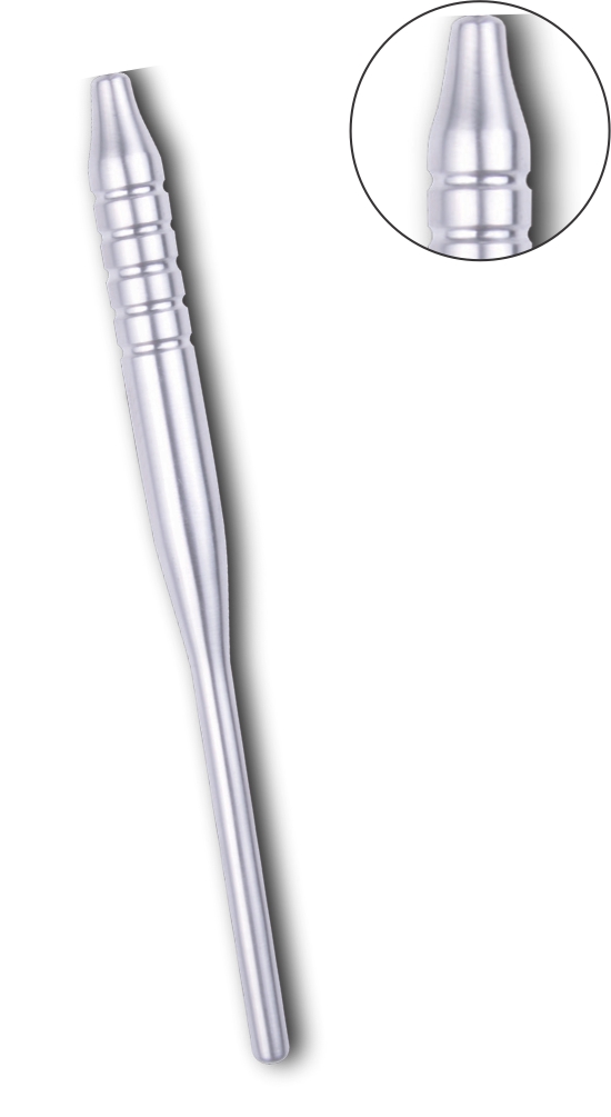 Spiegelgriff hohl 10.0 mm