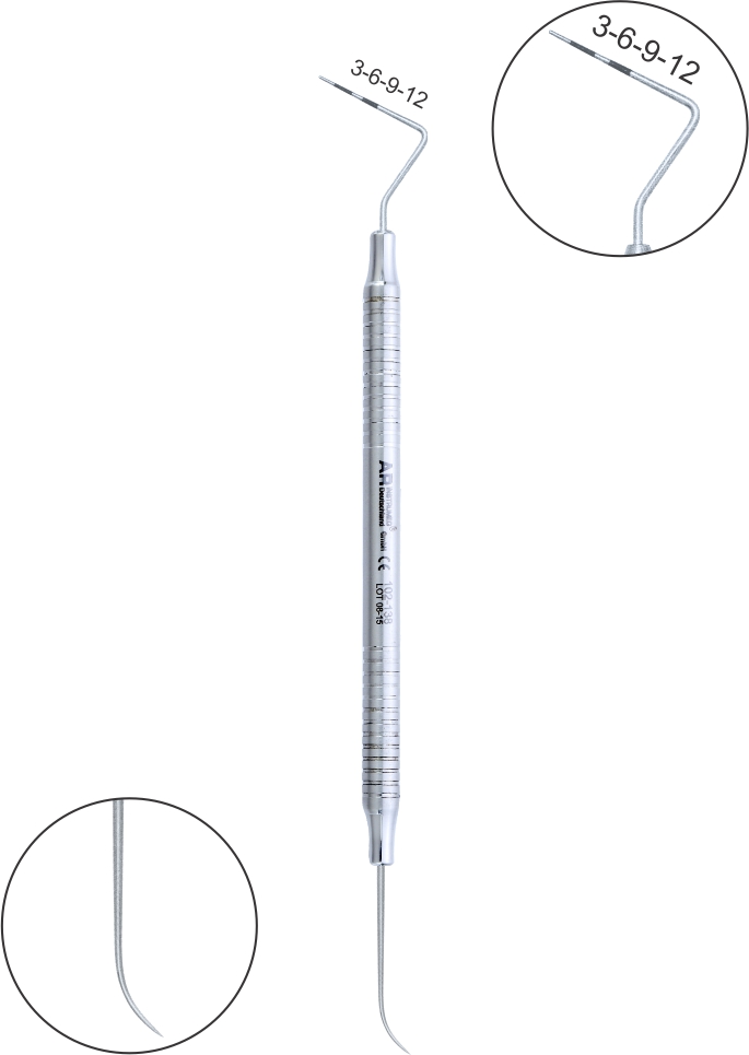 Paradontometer CP12 Fig. 3 Griff 6 mm
