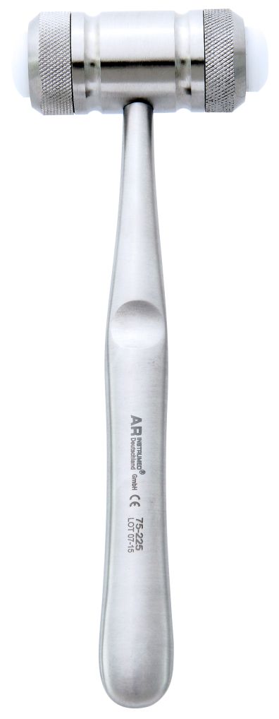 Mallet Hammer mit auswechselbarem Plastikteil 17 cm