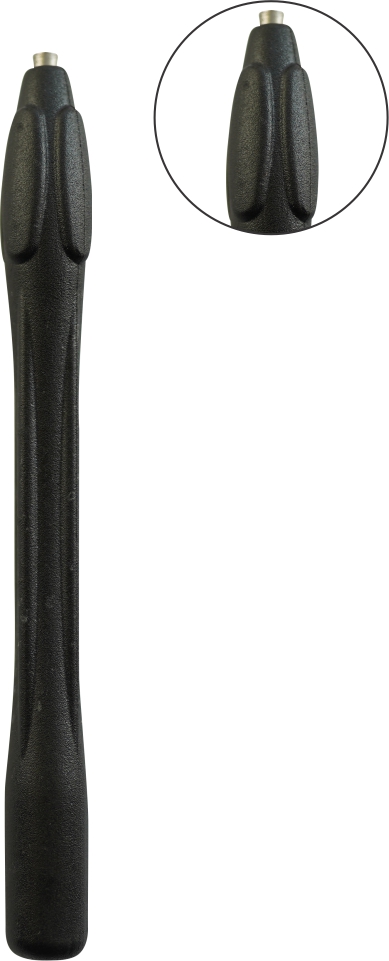 Spiegelgriff Kunststoff autoklavierbar schwarz 145.0 mm