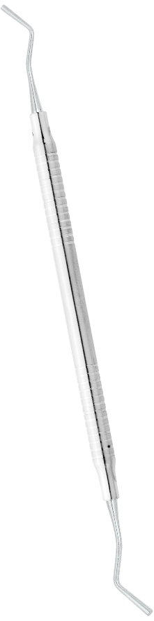 Füllungsinstrument 1.8 mm / 2.0 mm gezahnt Griff 6 mm