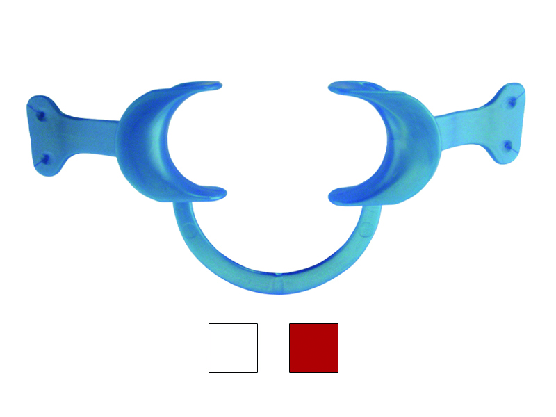 Wangenhalter-Set mit seitlichen Griffen Soft opaque 1 x klein 2 x mittel 1 x groß