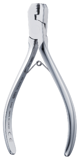 Bogenformzange geriffelt Riefen von .016/.018/.022 Bogenformzange geriffelt Riefen von .016/.018/.022