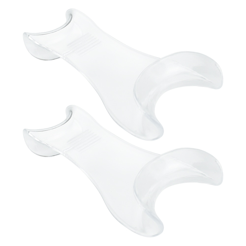 Photo-Wangenhalter Acryl doppelseitig klein/groß autoklavierbar bis 135°C 2/PK