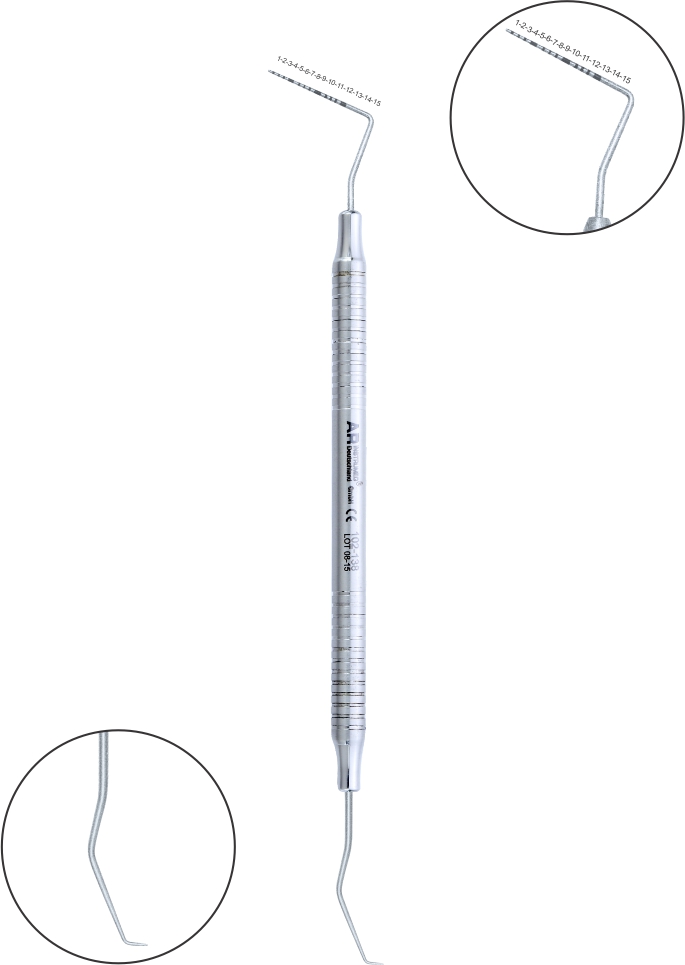 Paradontometer CP15 Fig. 17 Griff 6 mm