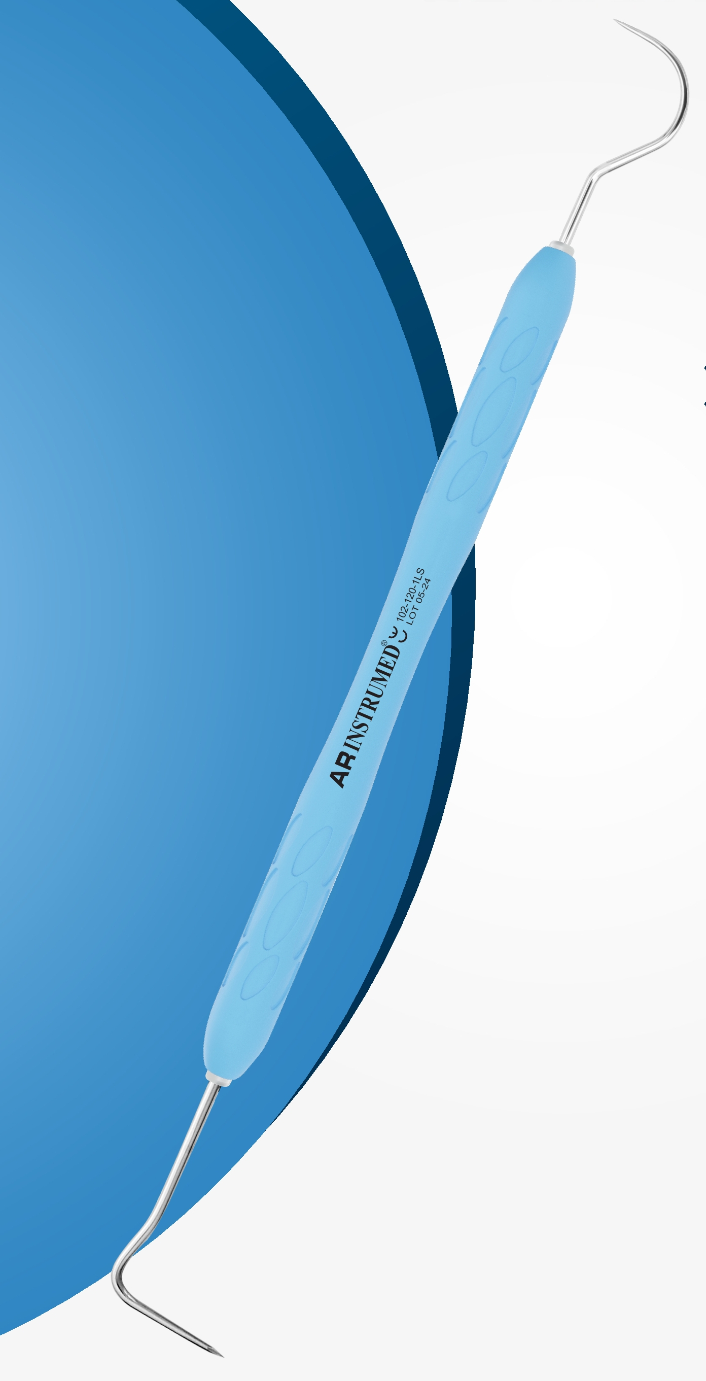 Explorer 23-11 AR Light doppelseitiger Griff hellblau
