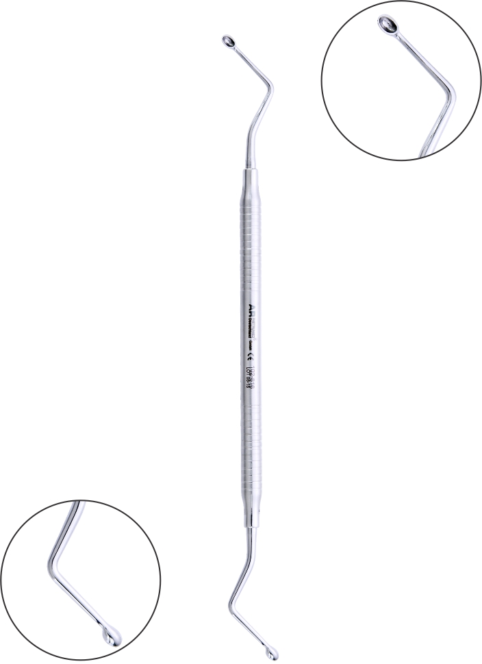 Hemingway Kürette 3.0 mm Griff 6 mm