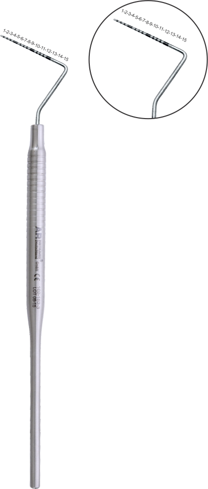 Paradontometer CP15 Griff 6 mm