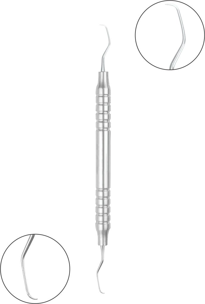 Gracey Kürette Mini 5-6 Hohlgriff 10 mm