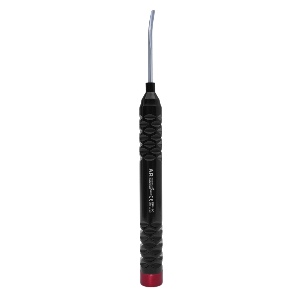 Periotom flexibel gebogen 3 mm