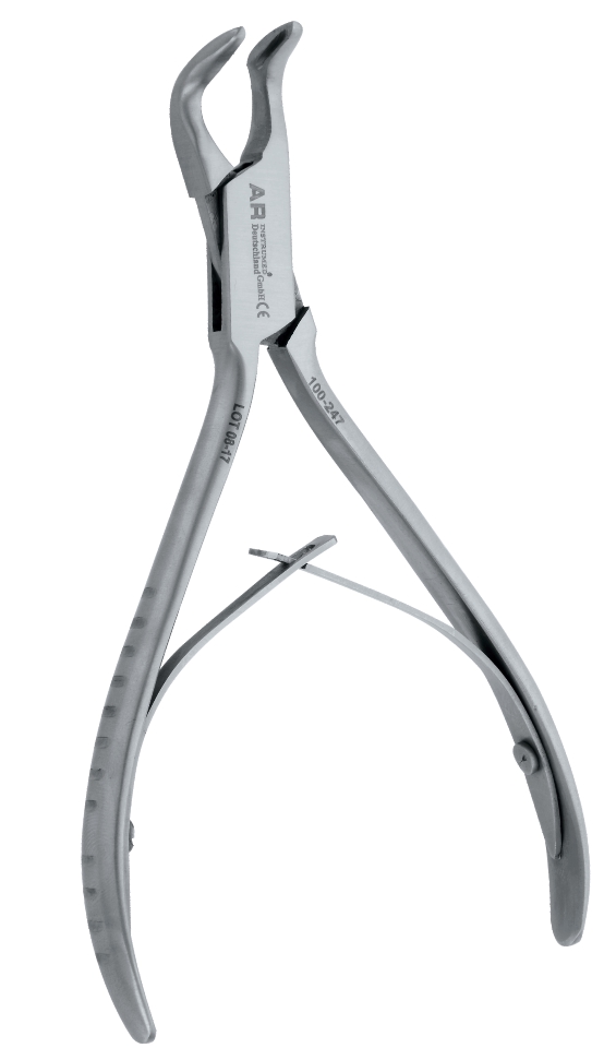 Hohlmeißelzange Friedman Micro 90° 15 cm