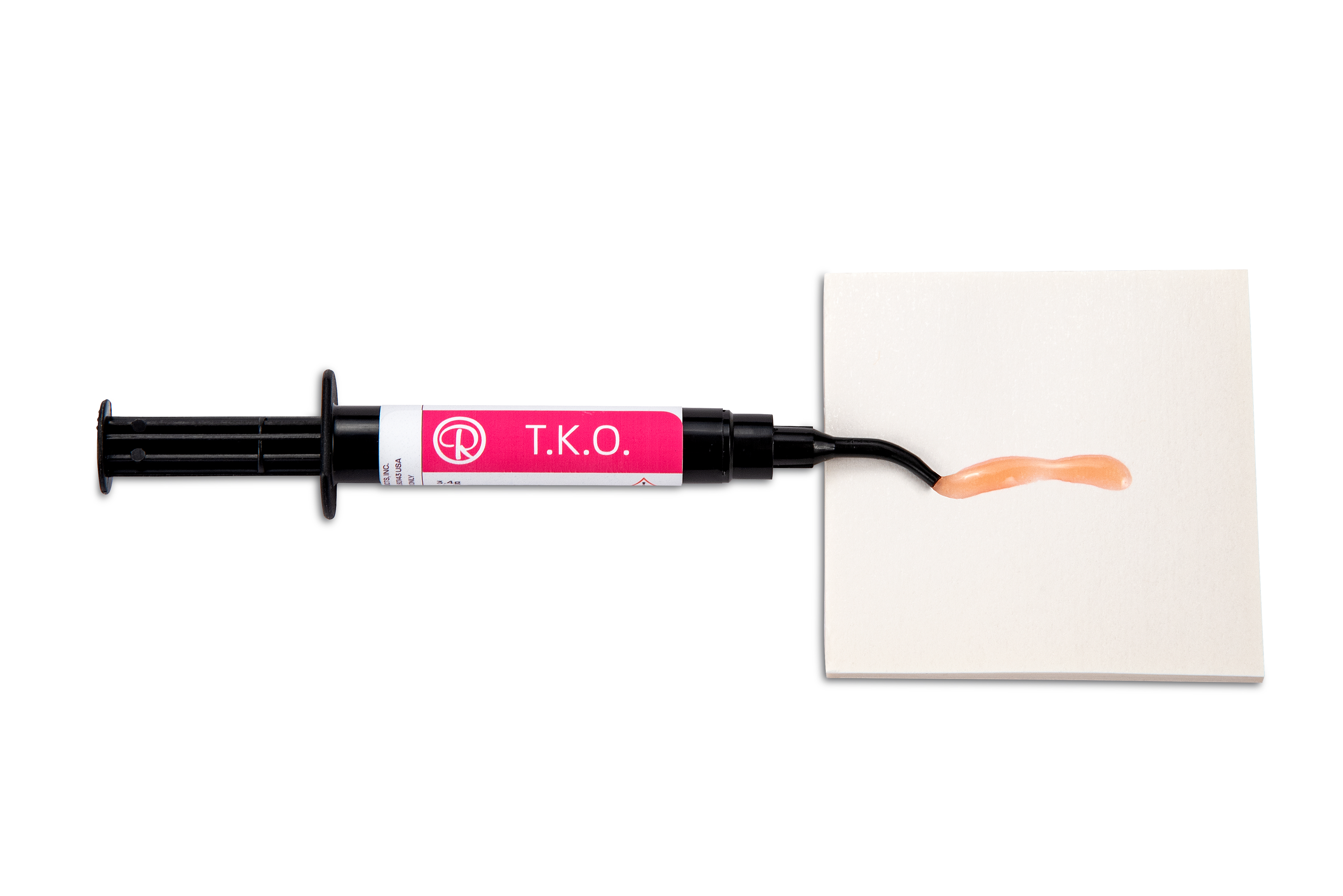 TKO™ pink 3,4 g Spritze + 5 tips TKO™ pink 3,4 g Spritze + 5 tips