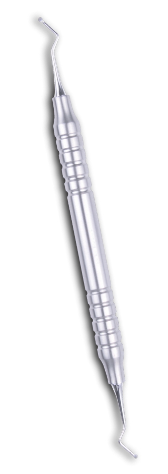 Exkavator 1.3 mm / 1.5 mm Rundlöffel hohl Griff 6 mm