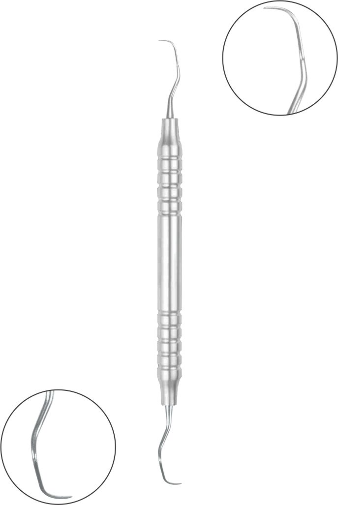 Gracey Kürette After Five 13-14 Hohlgriff 10 mm