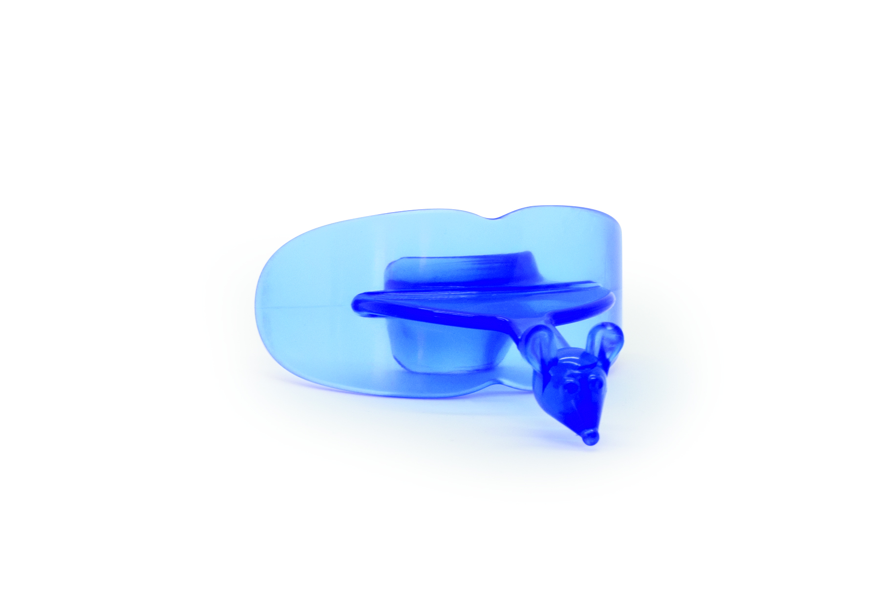 Labial Intercepteur pädiatrisch m/Stopper blau