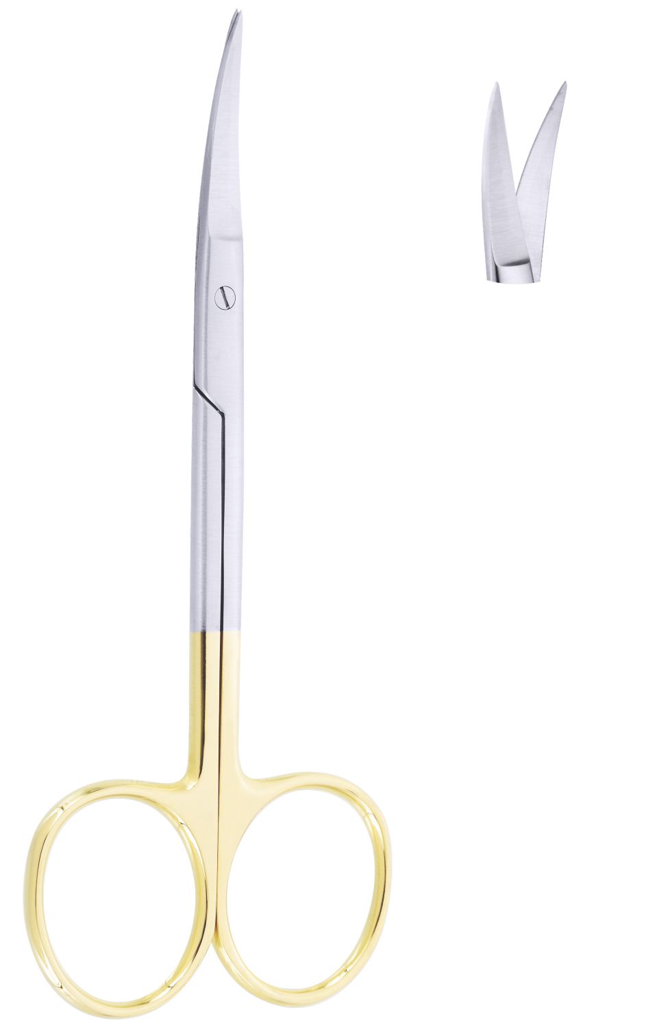 TC Iris Schere gebogen 11.5 cm