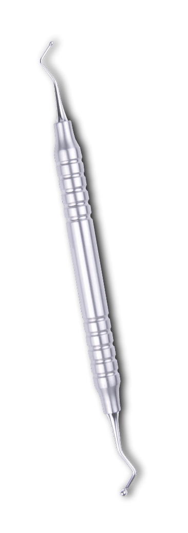 Burnisher 1.5 mm / 2.5 mm hohl Griff 6 mm