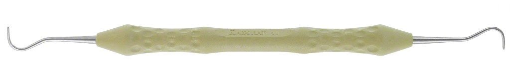 Scaler H6/7 m. ergonom. Griff gelb 175 mm