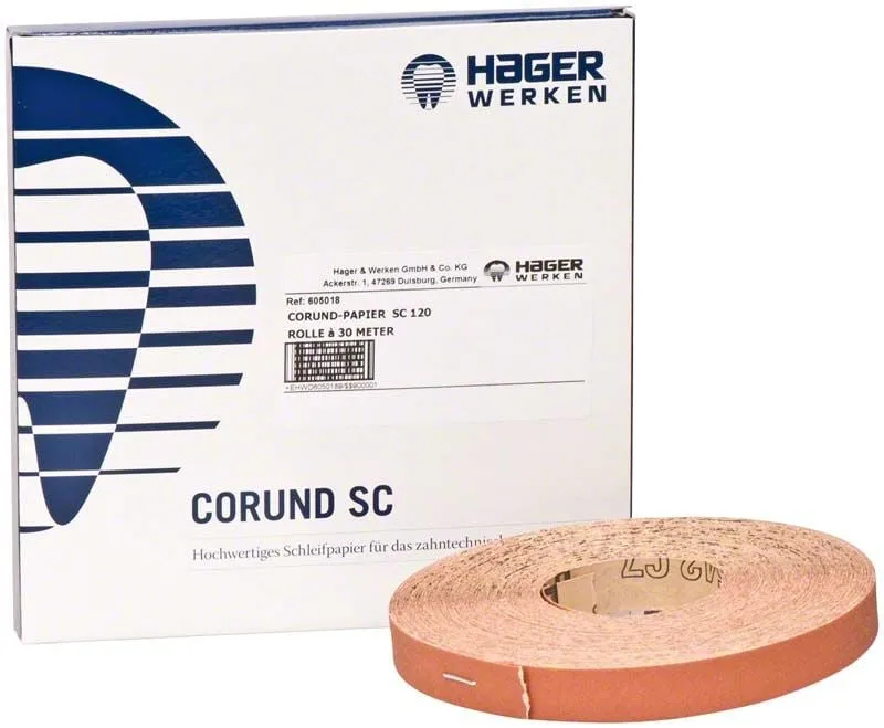 Corund Papier SC Körnung 120