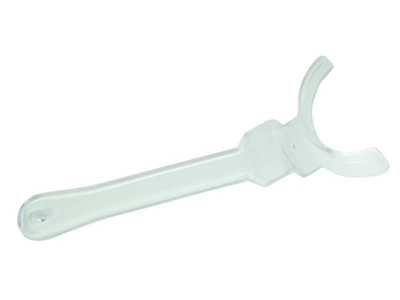 Lip Retractor m. langem Griff klar autoklavierbar bei 121°C Lip Retractor m. langem Griff klar autoklavierbar bei 121°C