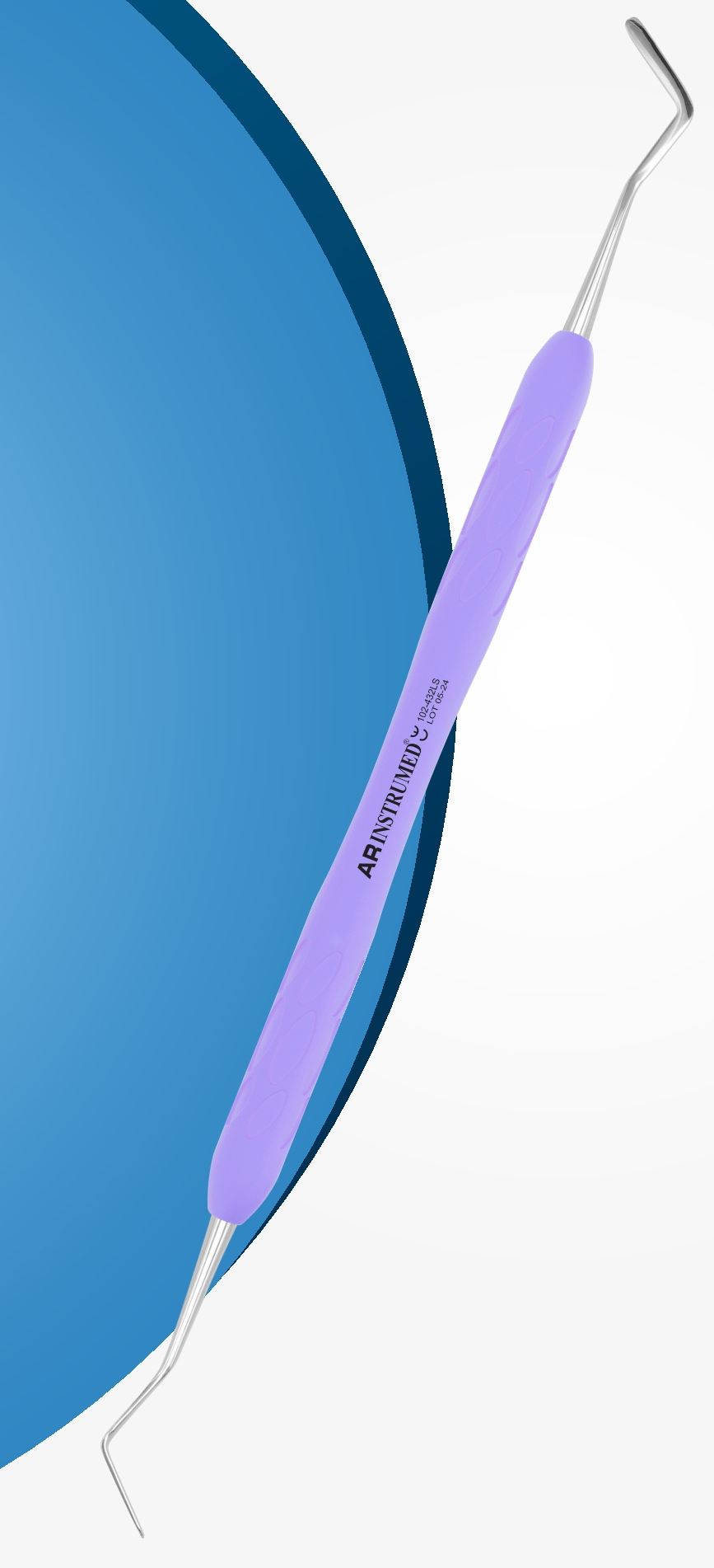 Heidemann Spatel AR Light 2.0 mm Griff hellviolett