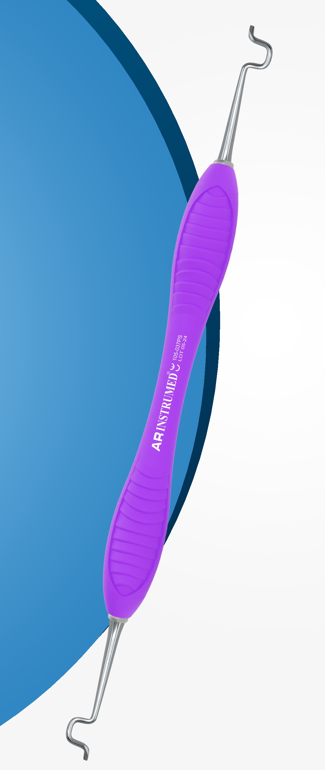 Applikator für Elastiks AR Premiumgriff lila