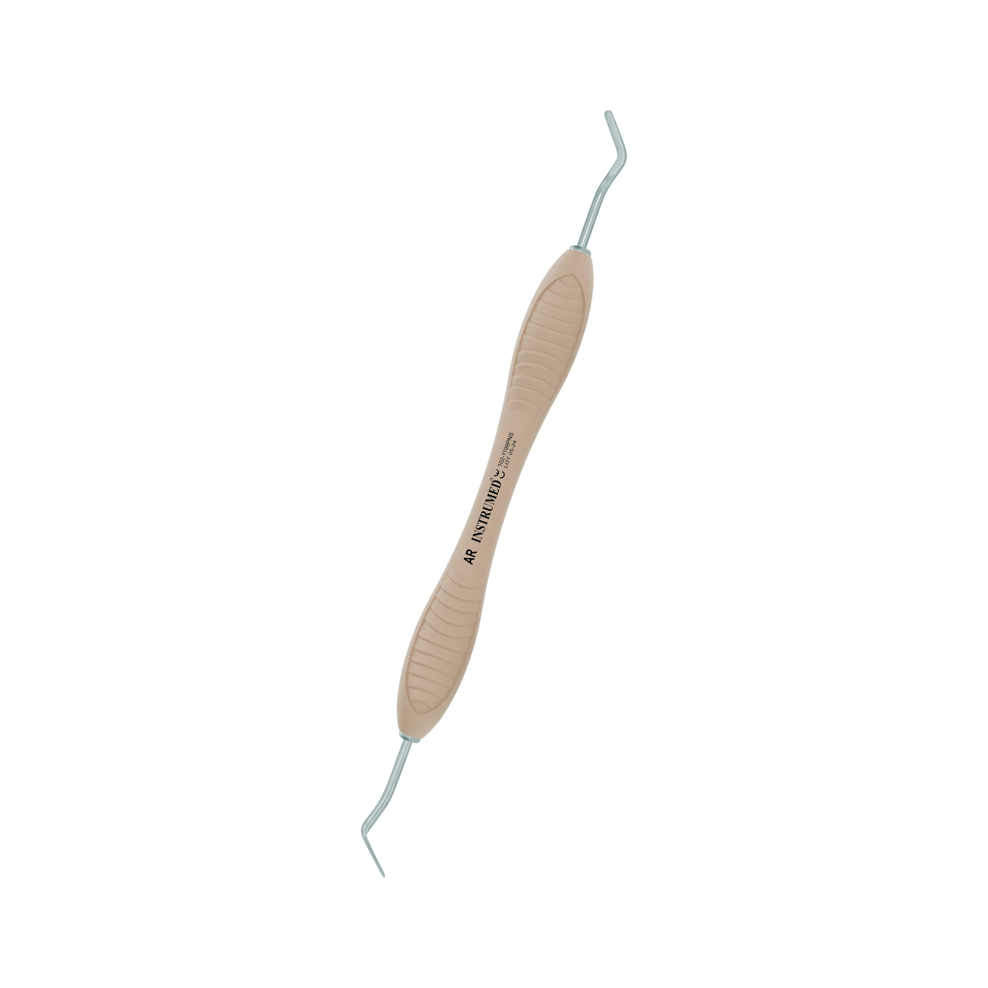 Spatel AR Premium Pro 4 Niti schlank 1.9 mm 12 cm Griff hellbraun