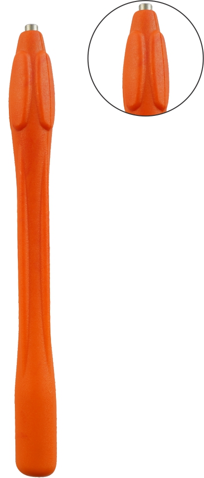 Spiegelgriff Kunststoff autoklavierbar orange 145.0 mm